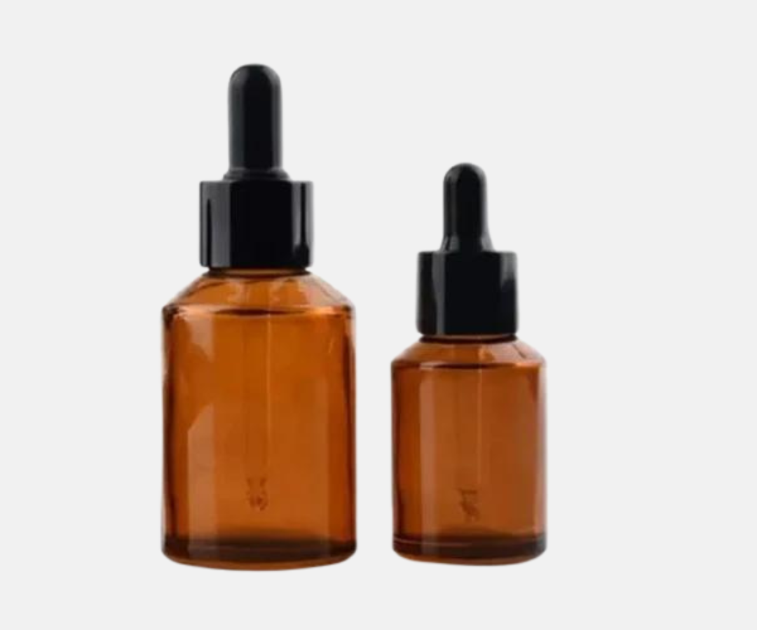 Amber Glass Dropper Bottle