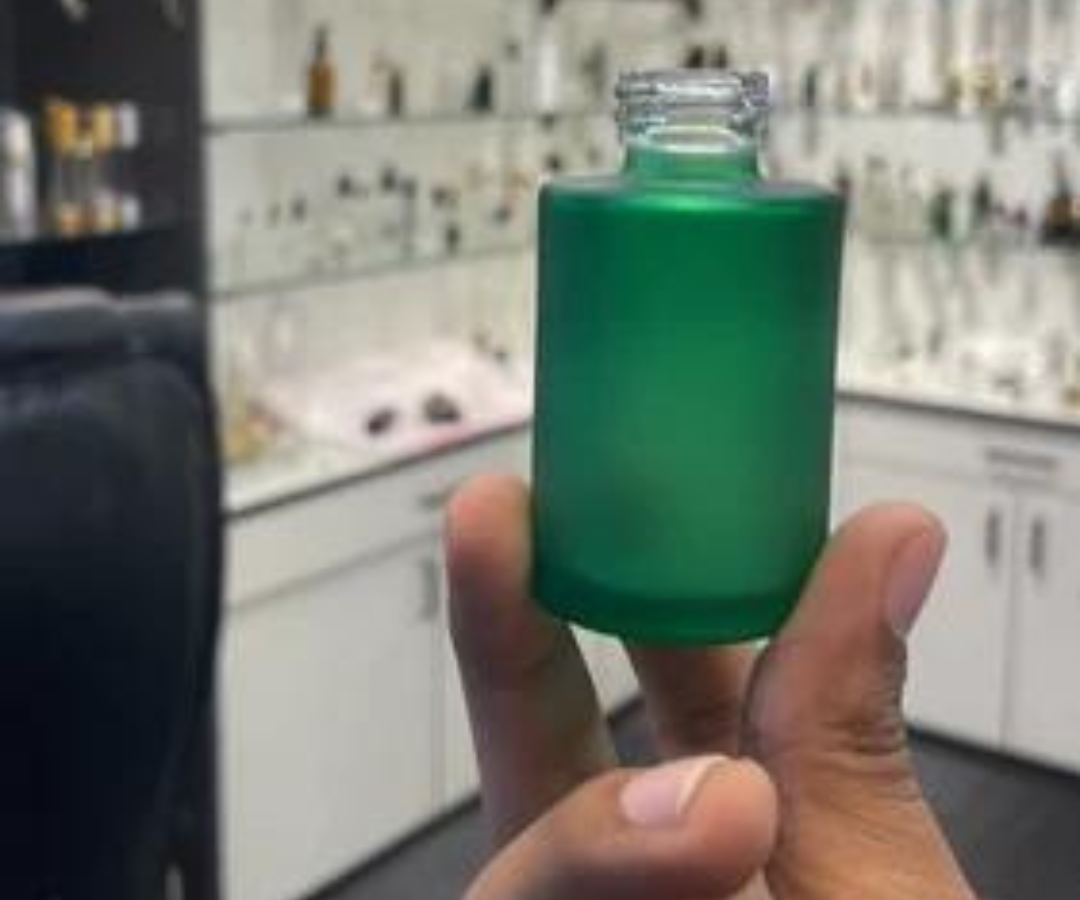 Colour Coated Flat Shoulder Bottle