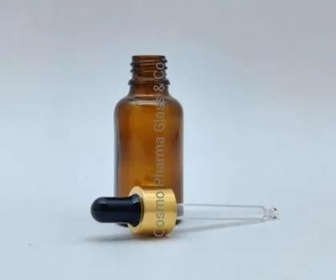 100ml Amber Glass Dropper Bottle